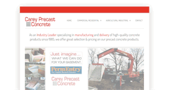 Desktop Screenshot of careyprecast.com